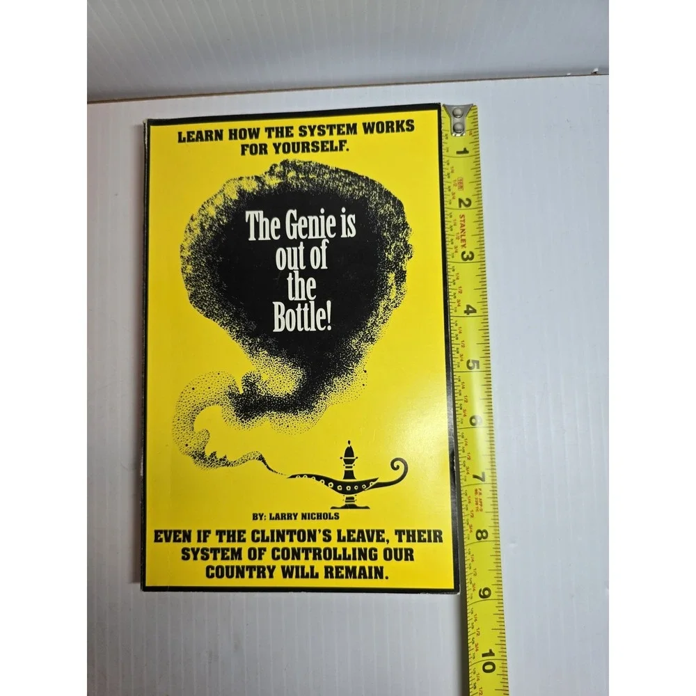 The Genie Is Out Of The Bottle By LARRY NIchols SIGNED, How The Polls Work, U.S.